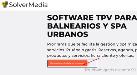 Software TPV para Balnearios y SPA urbanos