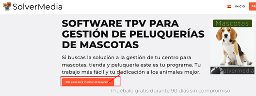 Software Tpv para gestión de Peluquerías de Mascotas