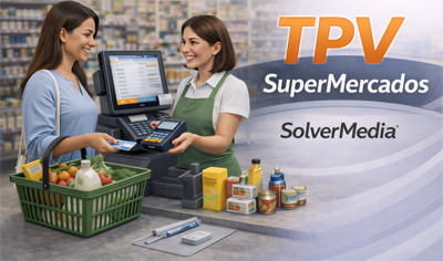 Software TPV de venta y gestión en supermercado y alimentación