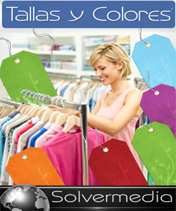 Software TPV para tiendas de ropa tallas y colores