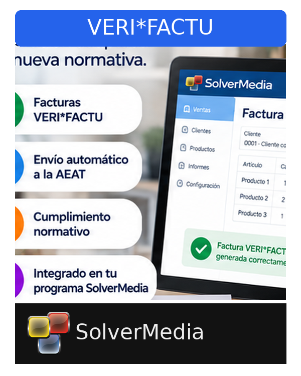 Módulo VERI FACTU SolverMedia