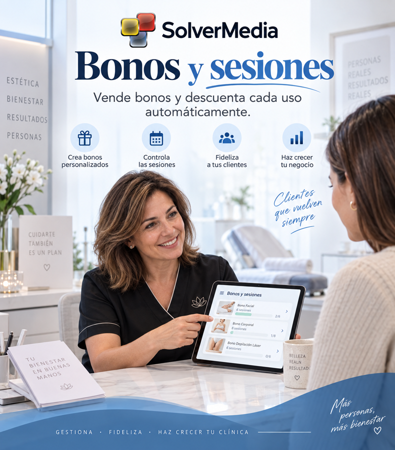 Bonos y sesiones con SolverMedia