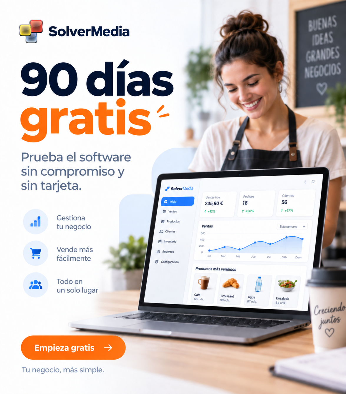 SolverMedia 90 días gratis