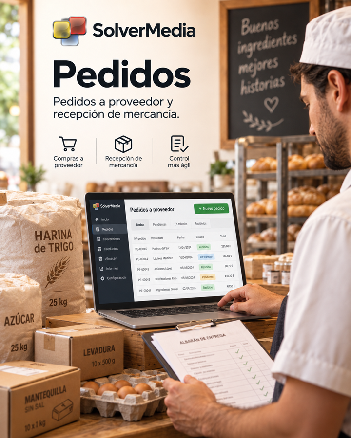 Pedidos con SolverMedia