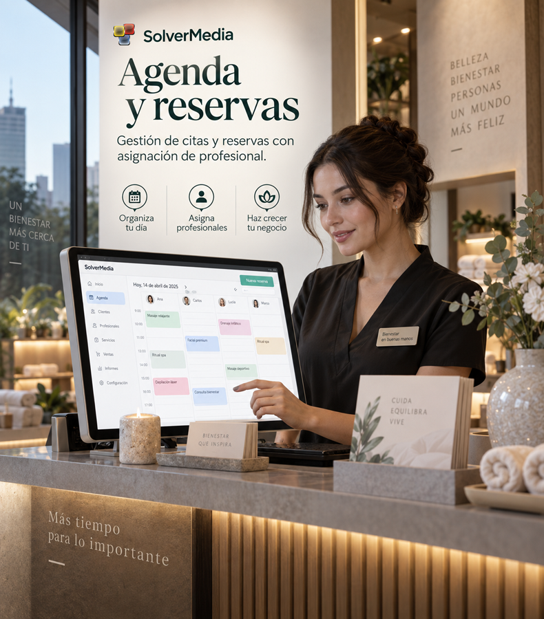 Agenda y reservas con SolverMedia