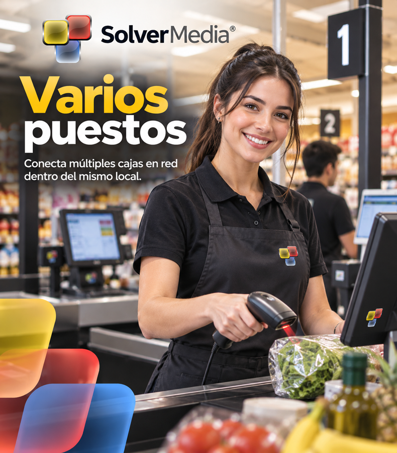 Varios puestos con SolverMedia